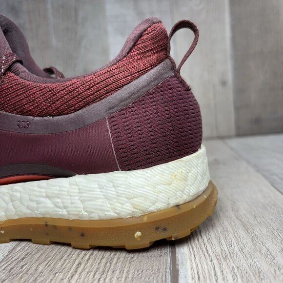 Adidas PureBoost X All Terrain Red Night Womens 7 Running Shoes Athletic Sneaker - Picture 11 of 16